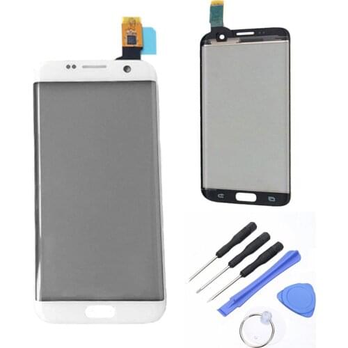 Compitable For Samsung Galaxy S7 Edge G935 Touch Screen Digitizer Replacement Cover+Tools Phone Touch Panel Part For S7 Edge G93