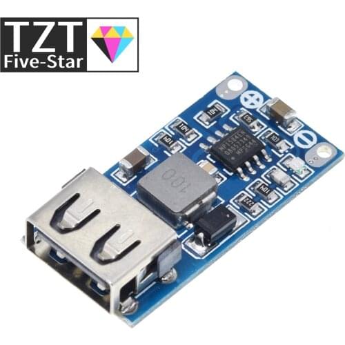 DC-DC 9V 12V 24V to 5V 3A USB step-down voltage regulator module Converter Phone Charger Car Power Supply Module