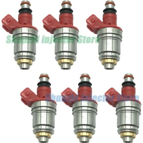 6pcs Fuel Injector Nozzle For Nissan Patrol Y60 Leopard 2030 TB42 OEM:JS21-1 16600-86G01 1660086G01 16600-86G00 1660086G00