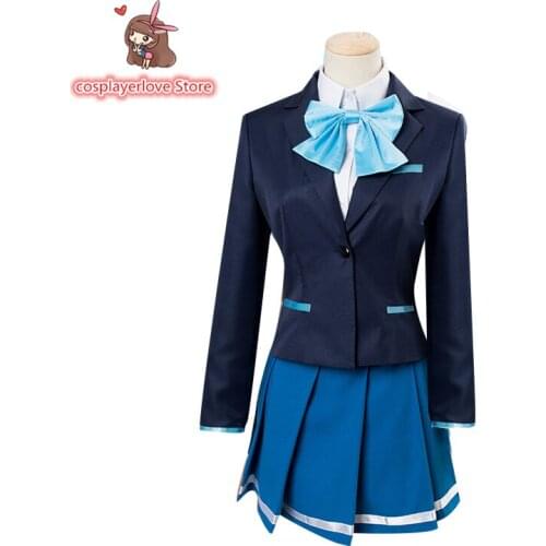 Irozuku Sekai no Ashita kara Tsukishiro Hitomi Cosplay Carnaval Costume Halloween Christmas Costume