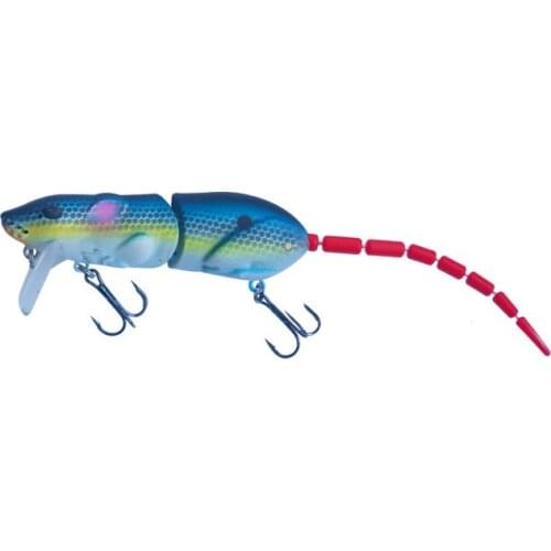 Artificial Fishing Lure Plastic Mouse Lure Swimbait Rat Bait Fishing Lure with Hook Fishing Tackle Minnow Crankbaits