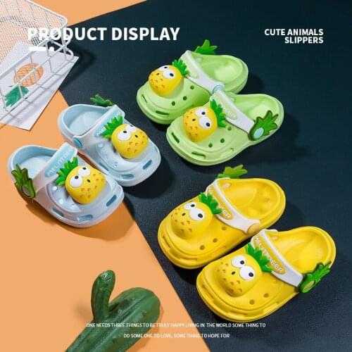 Summer New Childrens Sandals Home Soft-soled Non-slip Slippers