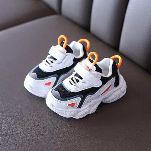2021 New Summer Autumn Children Sneakers 1-6 Years Boys Girls Sports Shoes Cute Baby Toddler Soft Sole Breathable Running Shoes