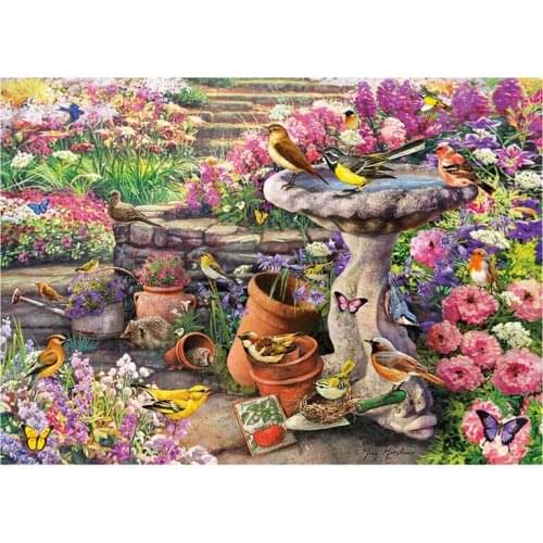 New diamond painting full square/round-Bird Flower Butterfly-5d diy diamond embroidery mosaic sale Kid room decoration