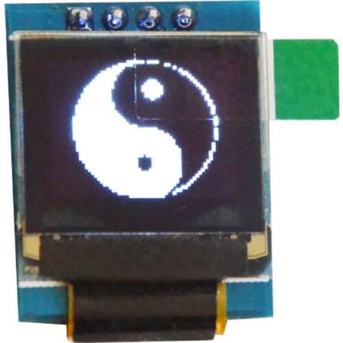 3.3V White 0.66 inch OLED Display Module 64x48 0.66" LCD Screen IIC I2C 4P interface for DIY r3 AVR STM32