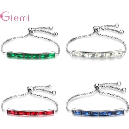 Adjustable Cubic Ziron Charm Bracelet Bangle Fashion Trendy Jewelry for Women Girl Bracelet Gift Jewellry Ornaments