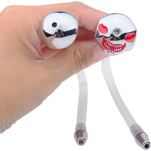 Special Design Skull Urethral Catheter Beads Penis Insertion Sounding Rods Sex Toy For Men Cbt Urethra Sound Dilators Penis Plug
