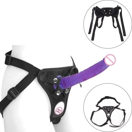 Strapon Dildo for Lesbian Penis Pants Women Masturbate Wear Penis Sex Toys Panties Strap on Dildos for Couples Lesbian Woman