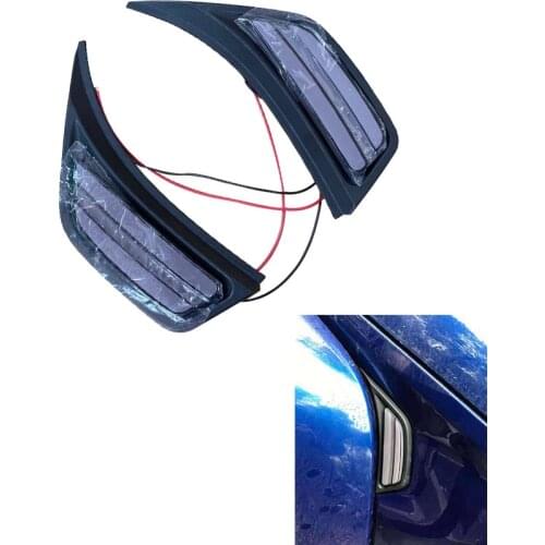 For Jeep JL LED Fender Marker Lights, Side Turn Signal Lamp for 2018-2020 Jeep Wrangler JL JLU Gladiator JT