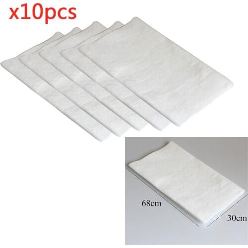 10pcs 68x30cm Electrostatic Cotton for Xiaomi mi Air Purifier pro/1/2 Universal Brand Air Purifier Hepa Filter Accessories