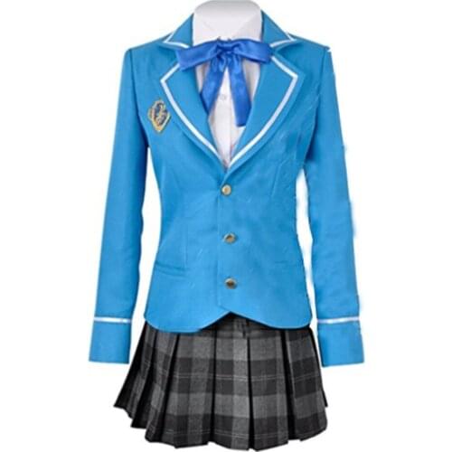 2017 Ensemble Stars Transfer Student Girls School Uniform Cosplay Costume Any Size