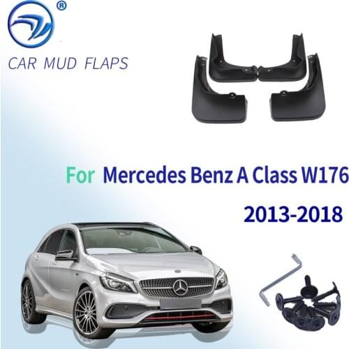 Flaps For Mercedes Benz A Class W176 A-Class Mudflaps Splash Guards Mudguards 2013 2014 2015 2016 2017 2018 A260