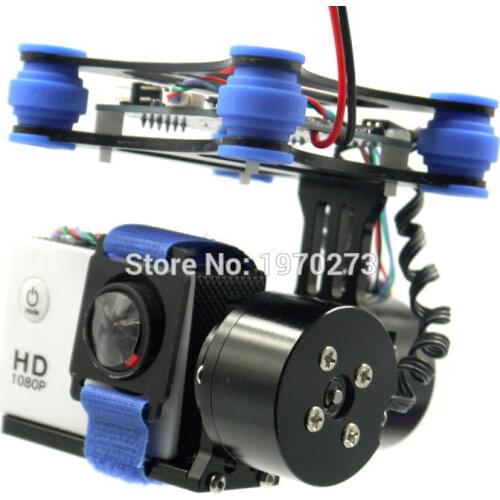 Black / White / Green / Purple color RTF CNC Brushless Gimbal Motor Controller For WK QR X350 SJ4000 Camera