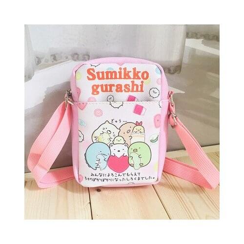 IVYYE Sumikko gurashi Doraemon Sesame Street Fashion Anime Shoulder Bags Messenger Handbag Casual Bag Lady Girls New