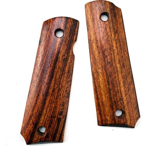 Custom 1911 Grips red sandal wood Handle Material
