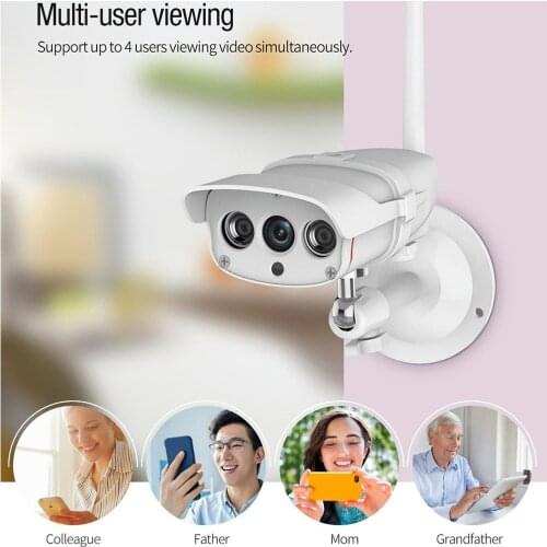 C16S WIFI remote surveillance camera bolt camera Infrared night HD1080P Surveillance camera outdoor waterproof wireless HD smart