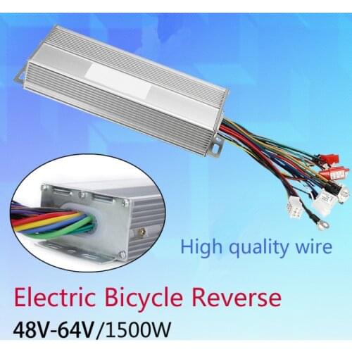 Electric Bicycle Controller 48v-64v 1500W DC 45A Brushed For E bike Scooter Skateboard Part Fit Battery Motor Engine Part