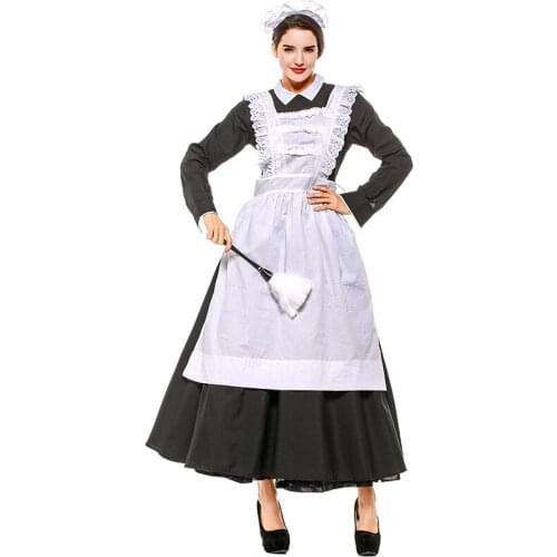 Halloween Party Costume Stage Performance Costume Maid Costume French Manor Maid Costume Character Costume