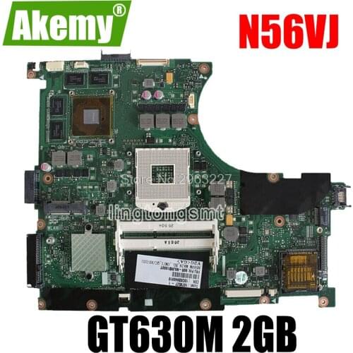 N56VJ REV2.3 GT635M/GT630M 2G N13P-GL-A1 Motherboard For Asus N56VJ Motherboard N56VB N56VZ N56V N56VV Motherboard mainboard