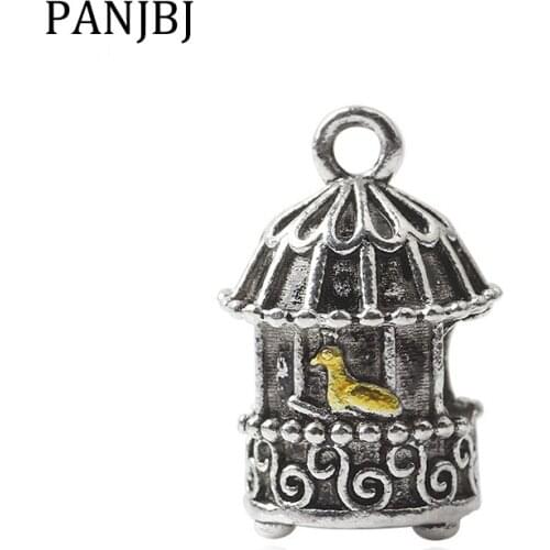 New Bead Alloy Vintage Bird Cage Charm Fit Original Bracelet Necklace DIY Women Jewelry