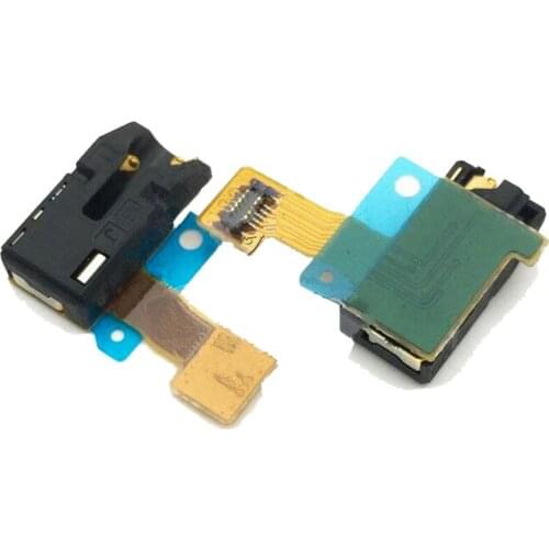 Genuine Audio Jack flex cable For Sony xperia C3 S55T S55U D2502 D2533 Headphone Jack flex For Sony C3 earphone Jack Flex Parts