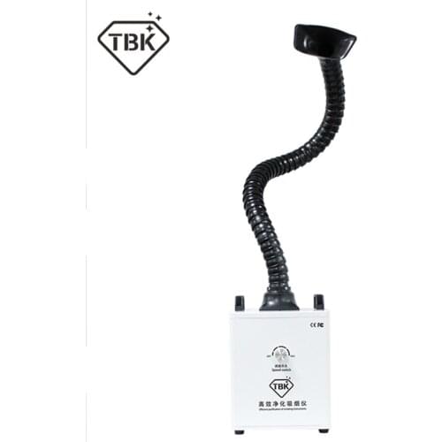 TBK Soldering Smoke Cleaner Dust Purifier Purification Fume Extractor Smoking Instrument Air Cleaner Filter dust clean room