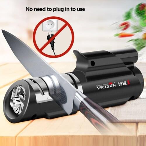 Professional Sharpening Stone Anti-Leakage Wireless Electric Knife Sharpener USB Charging Motorized Grindstone Kitchen Tools