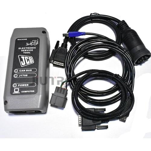Agricultural truck diagnostic JCB Electronic Service Master 4 interface support Multi Language