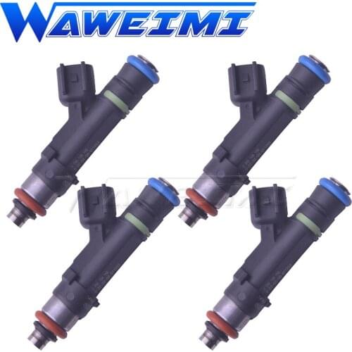 WAWEIMI 4 Pieces Fuel Injector Nozzle OE 0280158156 For MAZDA CX-7 6 3 2.5 2002-2008