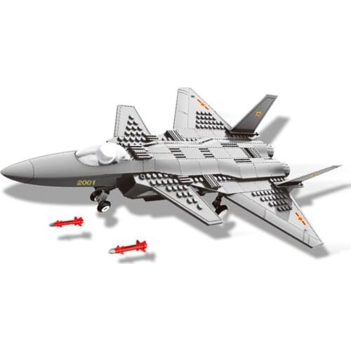 Wange NEW JX003 model building kits city plane 1045 3D blocks Educational model & building toys hobbies for children