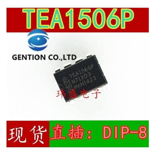 10PCS TEA1506 DIP-8 TEA1506P switch power to drive the core chip in stock 100% new and original