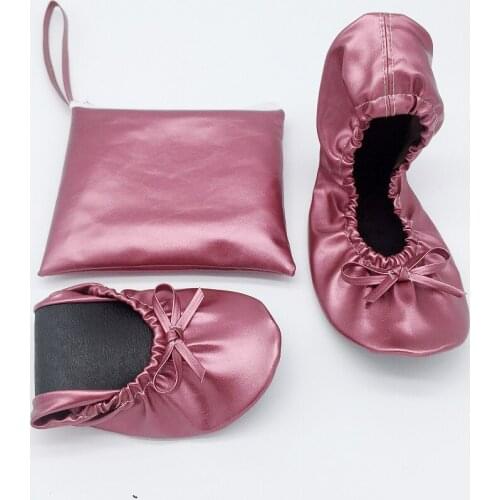 2017 The Newest Design Foldable Shoes Hot selling Roll Up Shoes After party shoe