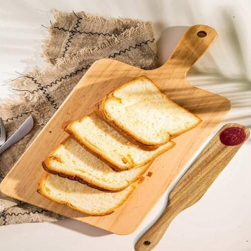 5 Pieces of Wooden Cooking Utensils Non-Stick Wooden Spatula Set for Stirring Serving Cooking Kitchen Tool Set