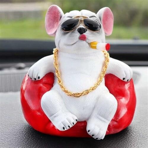 Car Interior Accessories Domineering Sofa Dog Car Decoration Car Mini Console Dashboard Animal Ornaments Car Accessories