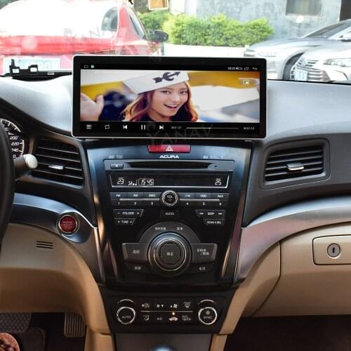 128G 12.3 Inch Car Radio Head Unit For Honda Acura ILX 2013-2021 Android 10 Auto Stereo Carplay GPS Navigation Video DVD Player
