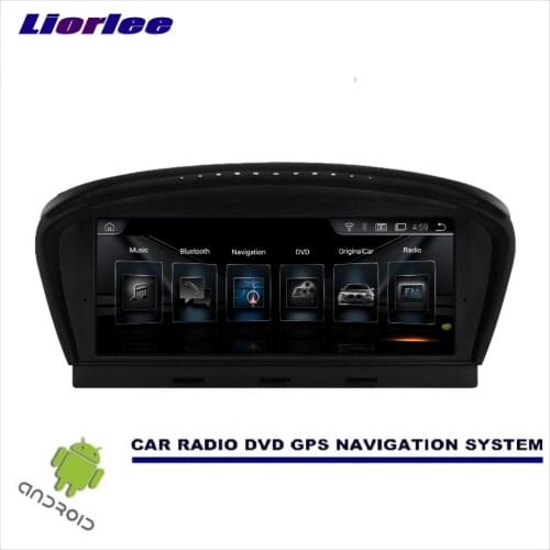 Liorlee Car Radio Stereo Audio Video HD Screen For BMW 3 E90/E91/E92/E93 2004-2013 CCC/CIC GPS Navigation Multimedia Systey