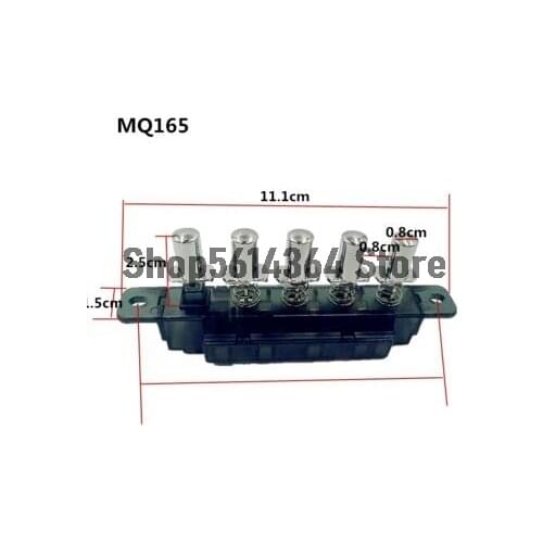 MQ165 AC 250V 5 Pushbutton Piano Type Key Board Switch for Range Hood
