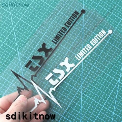 New 1pc Heart Car Decal Sticker Styling Windows Door External Decoration For Acura tsx accessories custom text wholesale oem