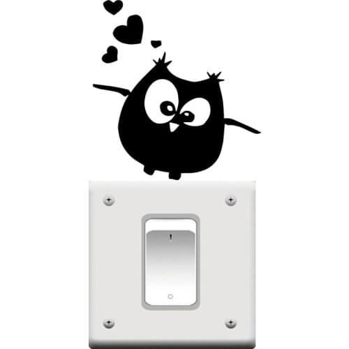 New Design bird Vinyl Wall Sticker Home Decor Stikers For Kids Rooms Diy Home Decoration Decoration Accessories