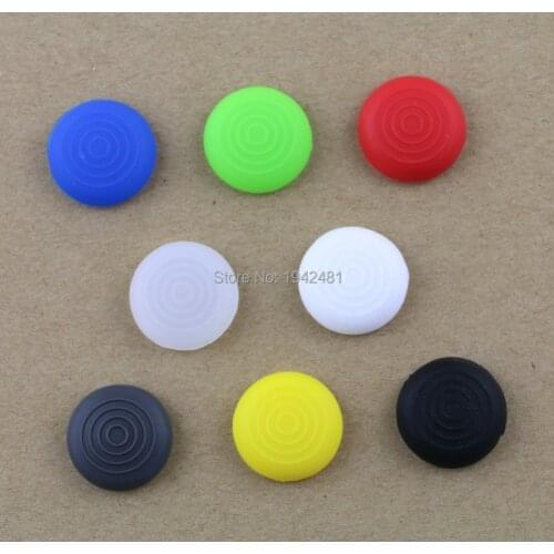 OCGAME 20pcs/lot Silicone colorful Cap Thumb Stick Joystick Grip For PS4 PS3 Xbox360 Xbox one Controller Game Accessory