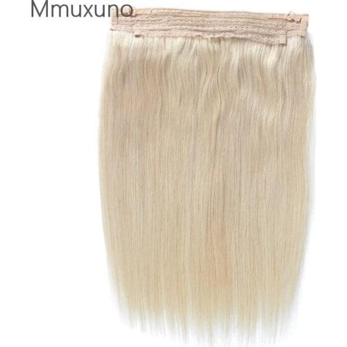 Human hair Wig accessories one piece clip hair#60