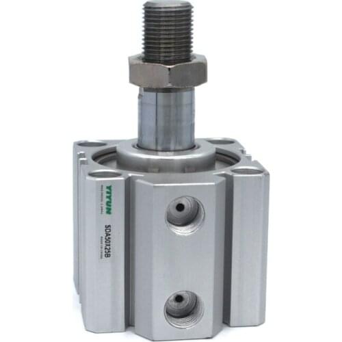 SDA50X20S SDA50X20B SDA50X20SB SDA50X25S SDA50X25B SDA50X25SB SDA50X30S SDA50X30B SDA50X30SB YIYUN Pneumatic Compact Cylinder