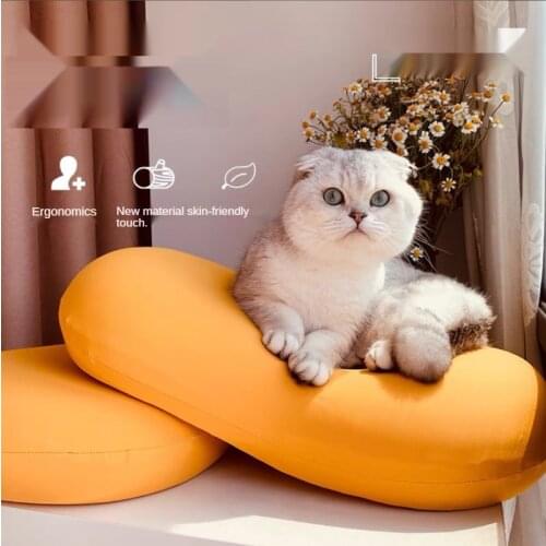 Single Memory Foam Neck Pillow Cute Butterfly Shape Cat Belly Pillow Soft High Quality Gifts Wholesale