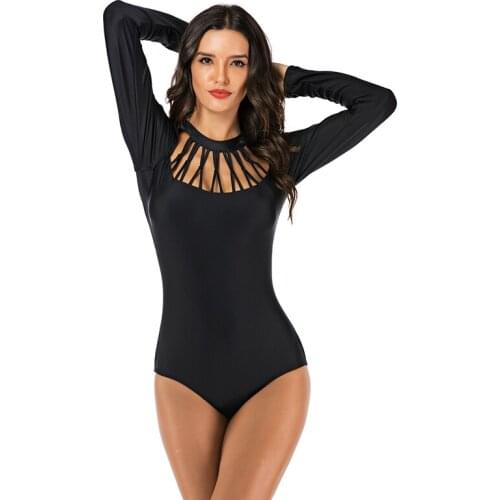 Rash Guard Women Surfing Swimwear Longsleeve Wimans Swimsuit Bathing Suit Rashguard Zipper Long Sleeve Full Suit for Swimming