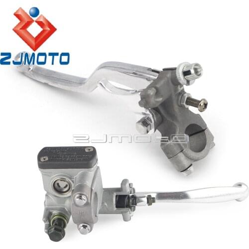 1Set Motorcycle 7/8" 22mm Handlebars Brake Master Cylinder Clutch Levers For Honda CR CRF 125R 150R 250R 450R 250X 450X 500R