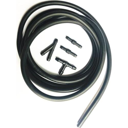 2m Car Windshield Washer Hose Automotive Nozzle Hose For Volkswagen VW Polo t4 t5 golf 4 golf 7 vw Jetta Gol Fox CrossFox