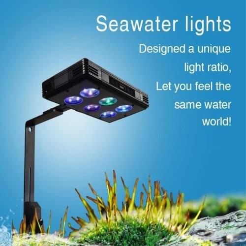 30W 52W 75W LED Aquarium Light Dimmable Full Spectrum For Coral Reef Grow Fish Tank LED light marine sea tank coral SPS LPS