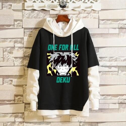 Anime Boku No My Hero Academia Todoroki Shoto Cosplay Hoodie Men Women Hoodies Sweatshirt Coat Top