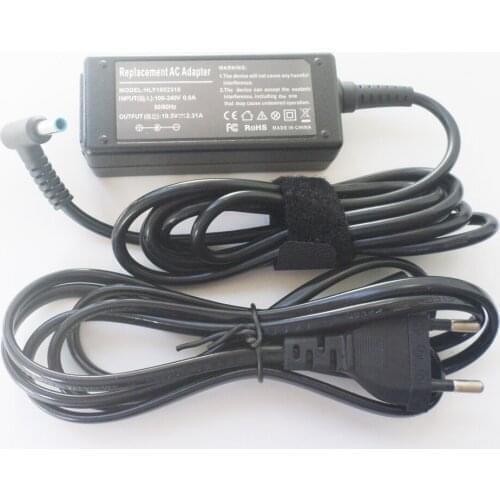 19.5V 2.31A Laptop Battery Charger Power Supply Cord For HP ProBook 250 G3 / 250 G5 Chromebook 45W 741427-001 AC Adapter +Cable