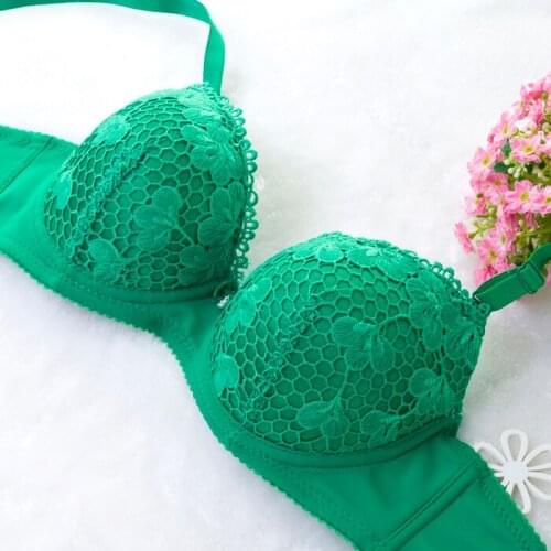 Small chest gather close Furu adjustable underwear sexy embroidered bra sexy ladies section thickness 323 # free shipping